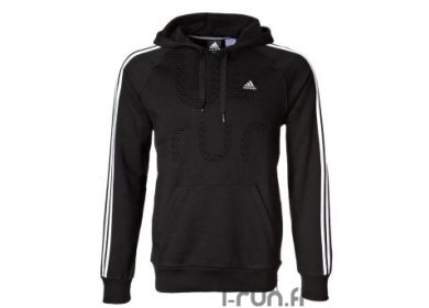 Adidas Sweat capuche Molleton Noir