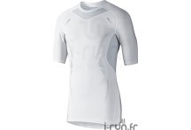 Adidas Tee shirt TechFit blanc