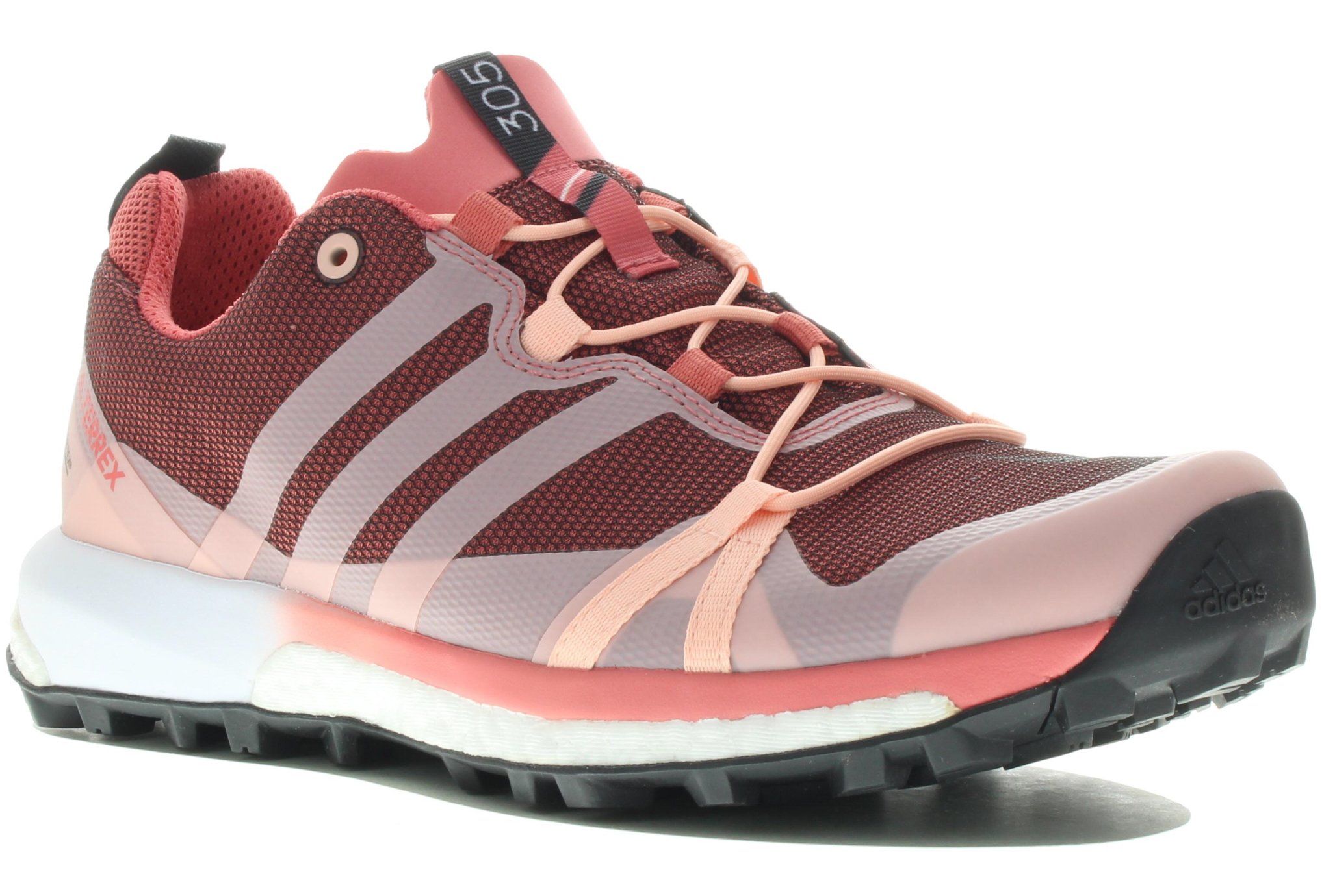 Adidas Terrex Agravic Gore Tex W Femme Rose Pas Cher