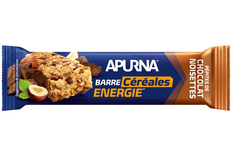 Apurna Barre énergétique - Pépites de chocolat/Noisettes