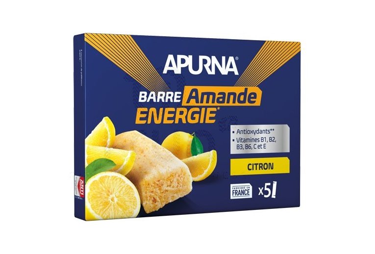 Apurna Barres énergétiques - Citron/Amande