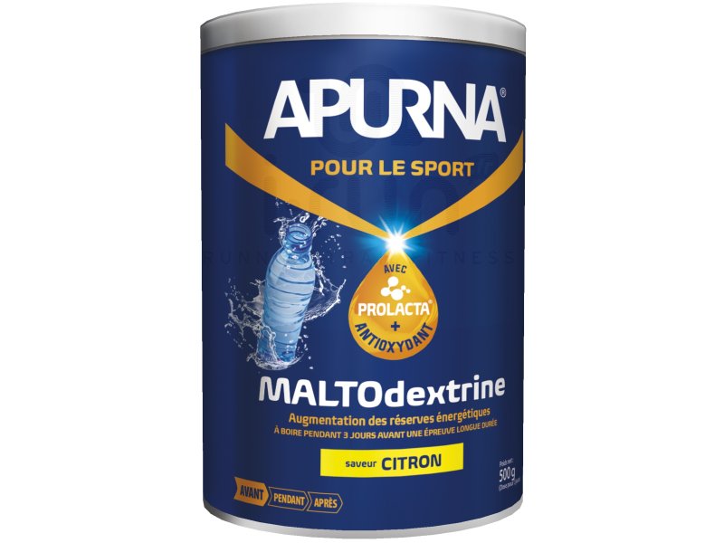Apurna Boisson Maltodextrine - Citron - Diététique du Apurna Boisson Maltodextrine - Citron - Diététique du