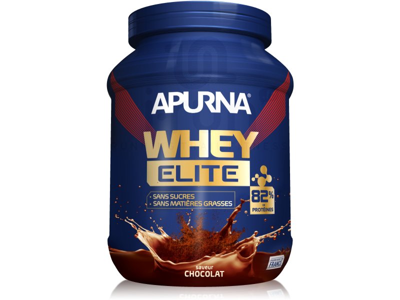 Apurna Whey Elite - Chocolat - Diététique du sport running Apurna Whey Elite - Chocolat - Diététique du sport running