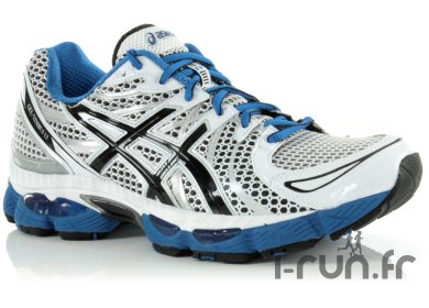 Asics Gel Nimbus 13 blanche et bleue