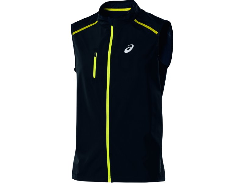asics running gilet
