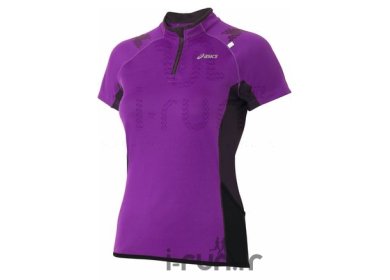 Asics W'S Trail 1/2 Zip Top Purple