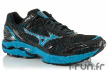 Mizuno Wave Rider 14 Homme noir et bleu