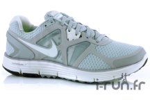 Nike LunarGlide+ 3 Femme - Grise et Blanche