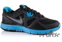 Nike LunarGlide+ 3 Femme - Noire et Bleue