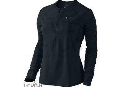 Nike Maillot Sphere Dry 1/2 zip L/S W