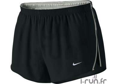 Nike Short Tempo split noir et gris