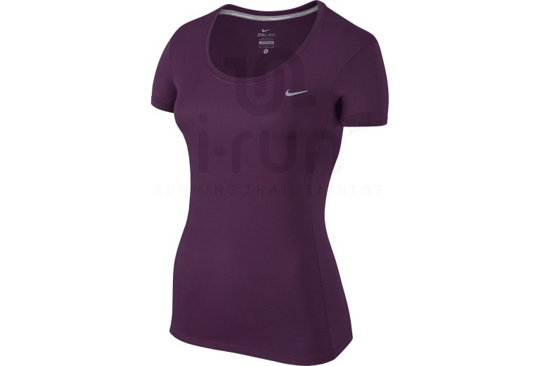 Nike Camiseta Dri Fit Contour En Promoci N Mujer Nike Carrera