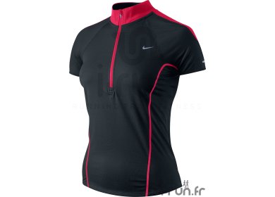 Nike Tee-Shirt Sphere SS 1/2 zip W