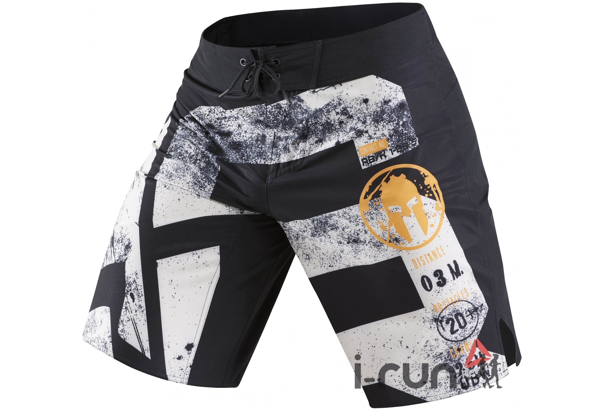 shorts reebok ufc homme jaune