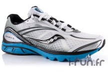 Saucony ProGrid Kinvara 2 Blanche, Noire et Bleue