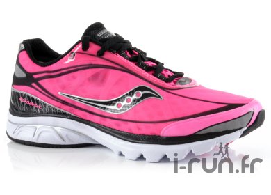 Saucony ProGrid Kinvara Femme rose et noire