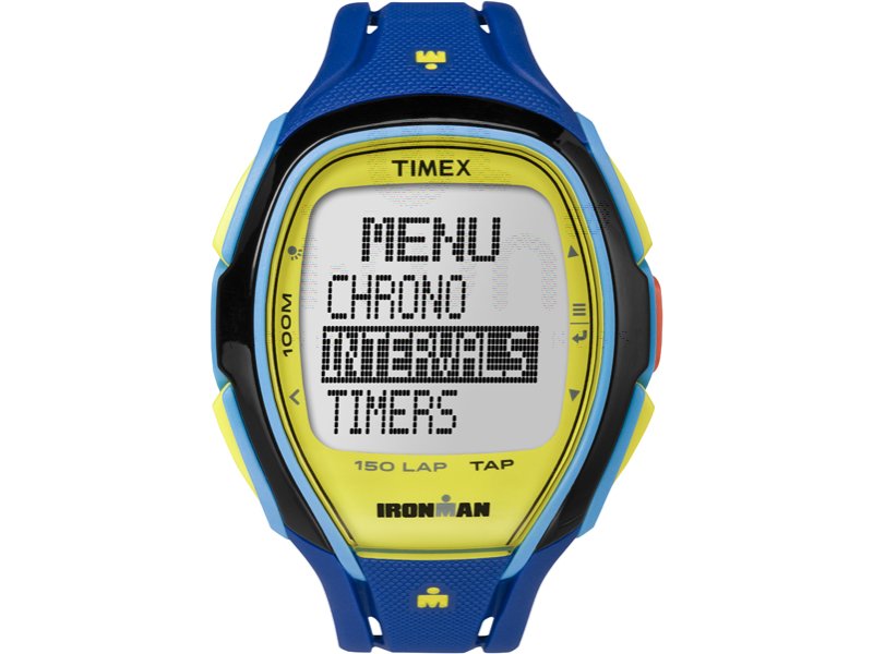 ironman sleek 150 resin strap watch