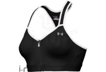 Under Armour Brassi�re Attain  Zipp�e noire