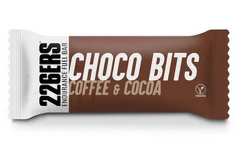 226ers Barrita energética Endurance Fuel Bar- Choco bits - Café y cacao
