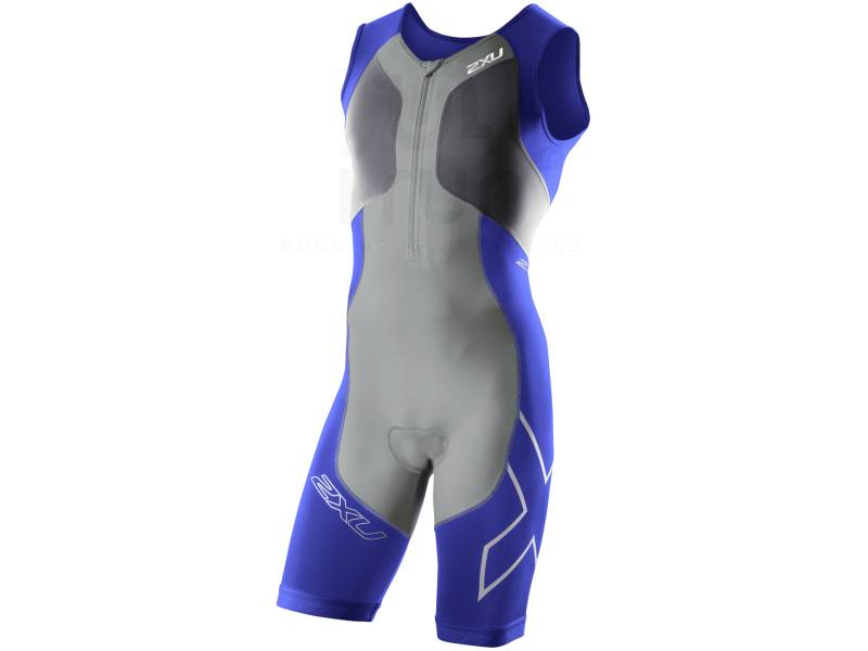 Combinaison Triathlon Garçon Sans Manches MY KILOMETRE - Tissu Respirant 80% Polyester/20% élasthanne - UPF 50+ - Poche Arrière - Pour Natation, Vélo, Course - 4