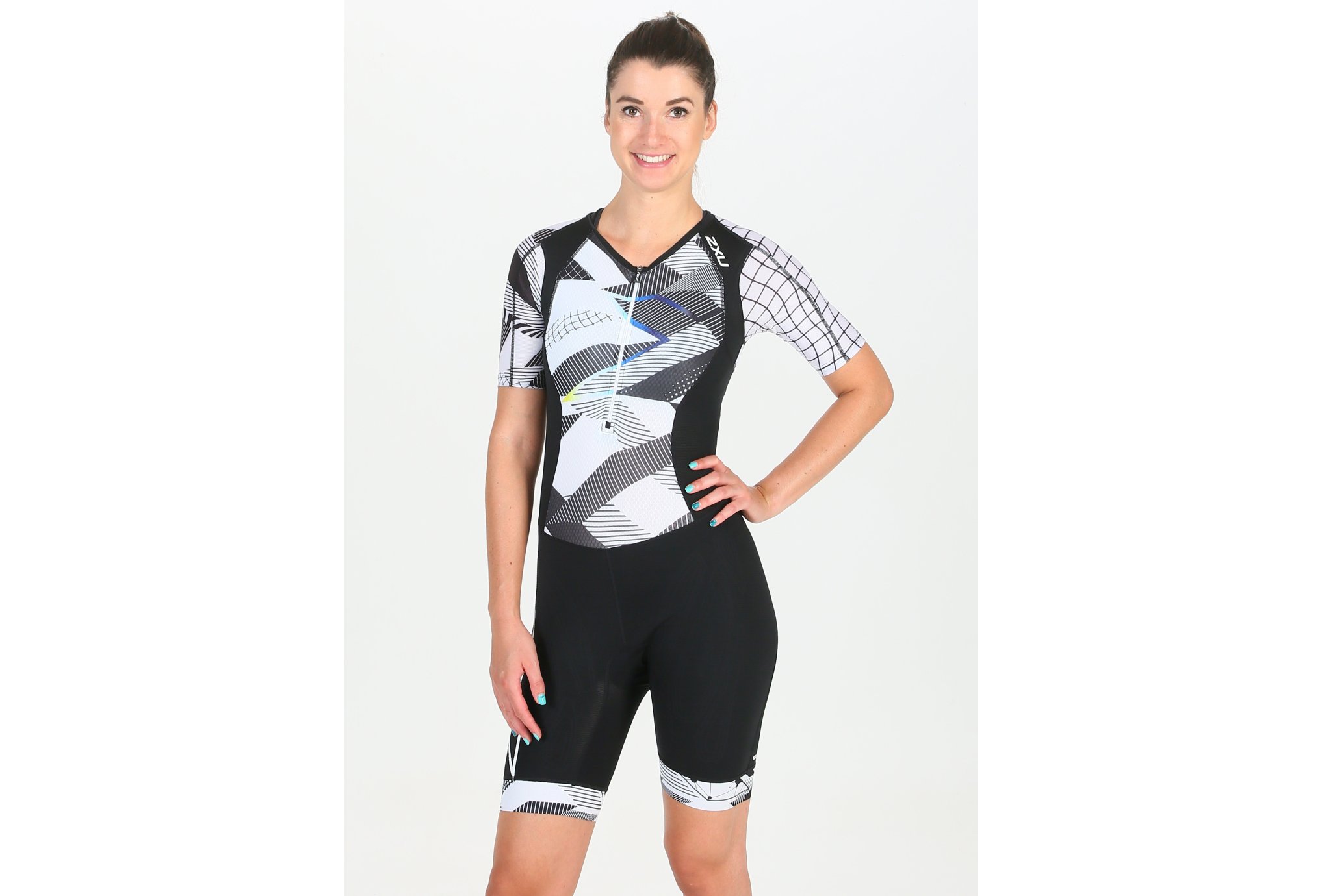 2XU Compression Sleeved Trisuit W vêtement running femme