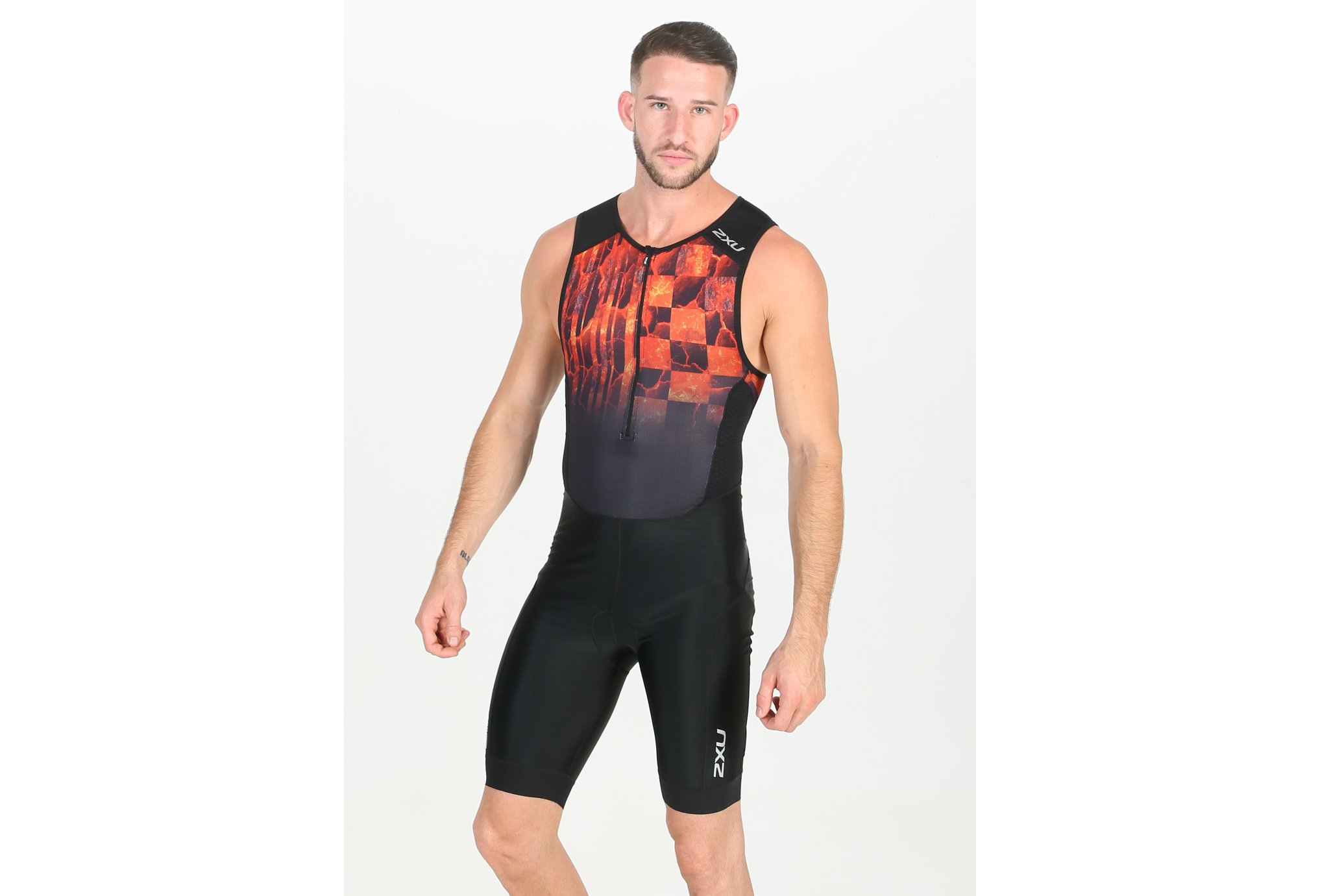 2XU Perform Front Zip Trisuit M vêtement running homme