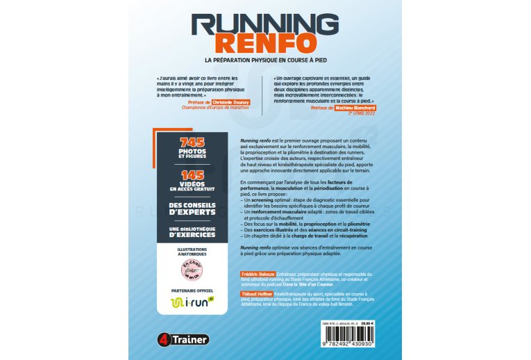 4Trainer Running Renfo - La préparation physique en course à pied