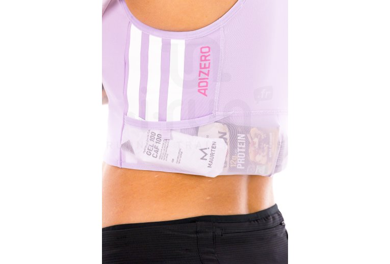 adidas camiseta de tirantes adizero crop top