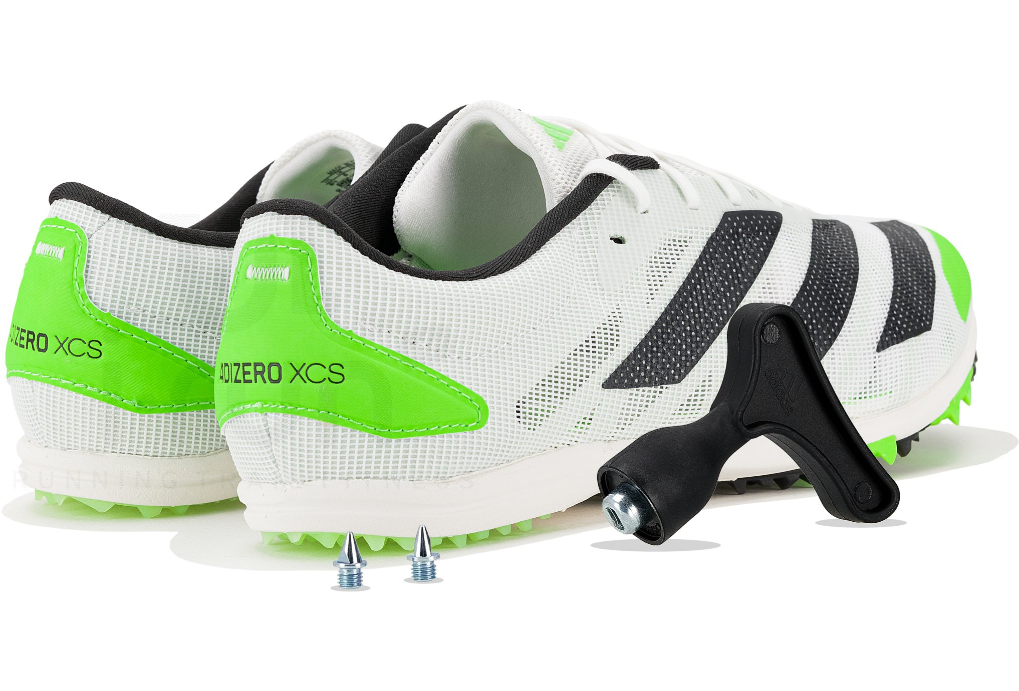 adidas adizero XCS M homme Blanc