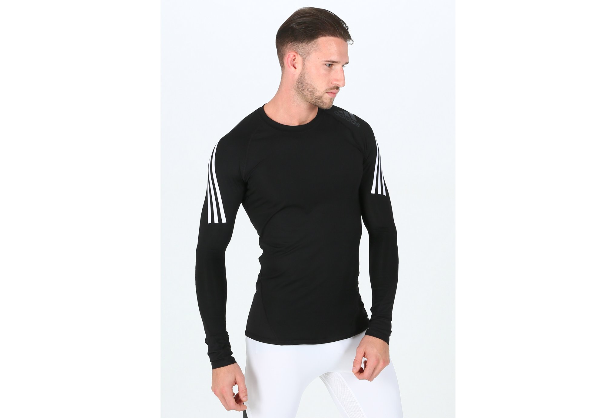 adidas Alphaskin Sport 3 Stripes M Diététique Vêtements homme