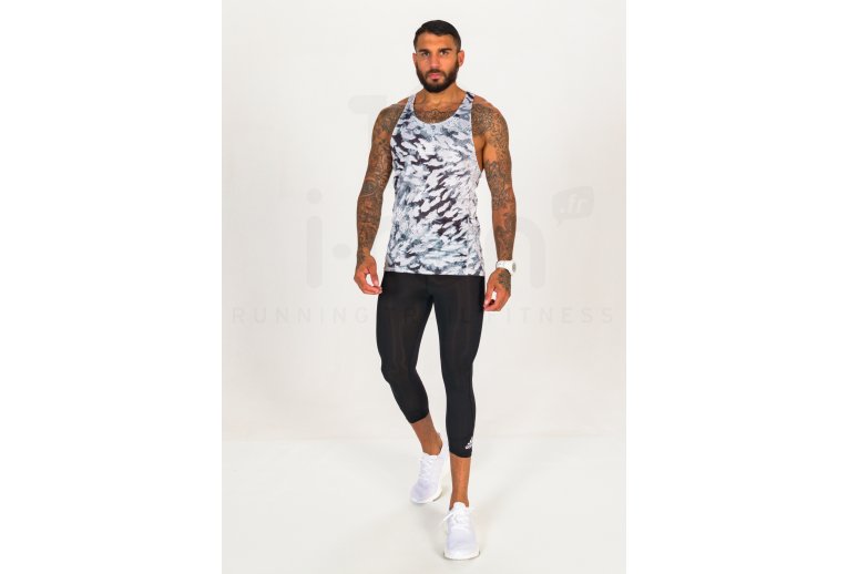 adidas camiseta de tirantes FAST AOP