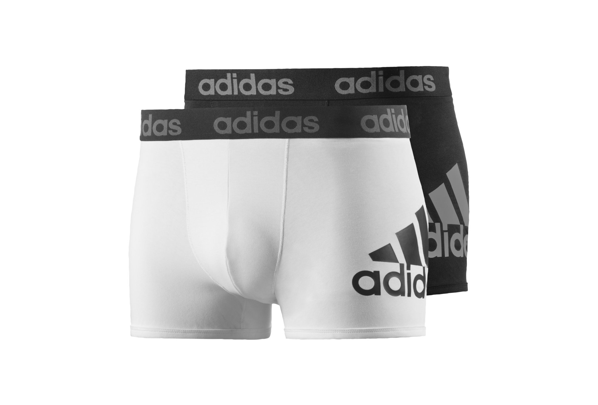 adidas Lot de 2 Boxers Ess Trunk M homme Noir