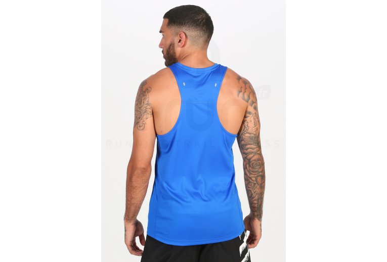 adidas camiseta de tirantes Own The Run 3-Stripes