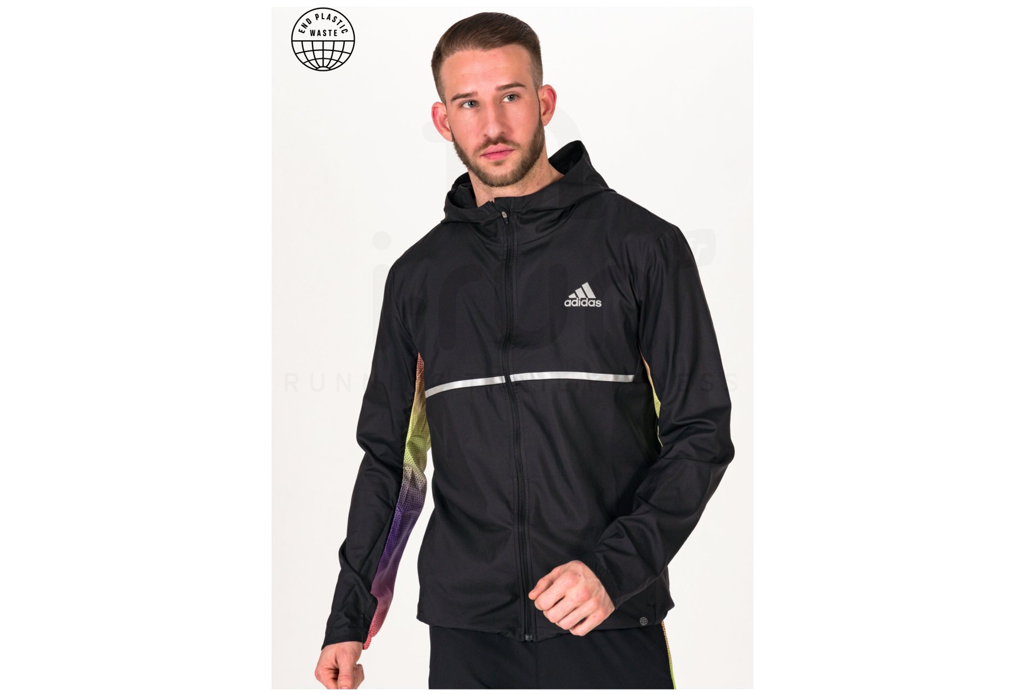 adidas Own the Run - noir - Coupe-vent Running Homme sports taille