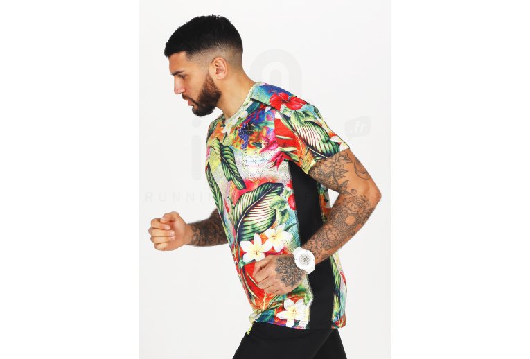 adidas camiseta manga corta Own The Run Floral