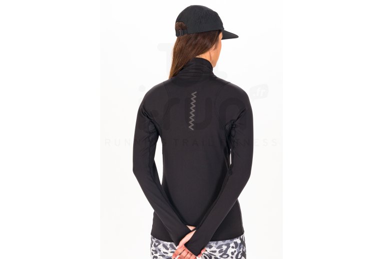 adidas camiseta manga larga Run Fast 1/2 Zip