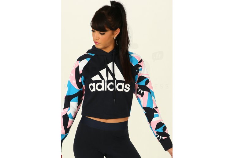 adidas Sudadera Sport ID Printed Crop