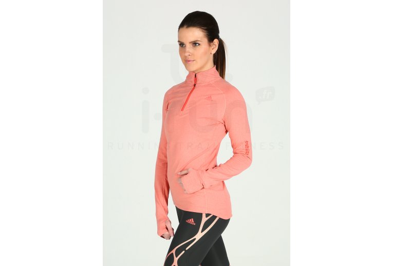 adidas Camiseta manga larga Supernova 1/2 cremallera