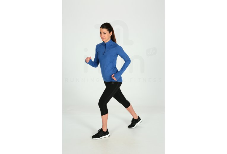 adidas Camiseta manga larga Supernova 1/2 cremallera