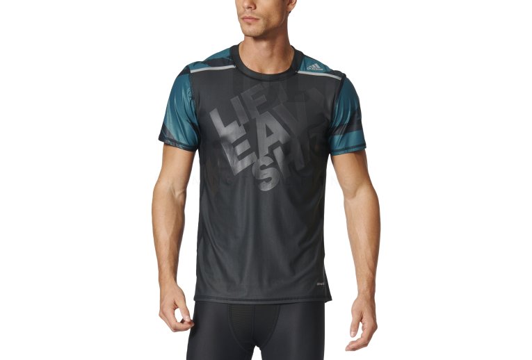 adidas Camiseta manga corta Techfit Chill Fitted Slogan