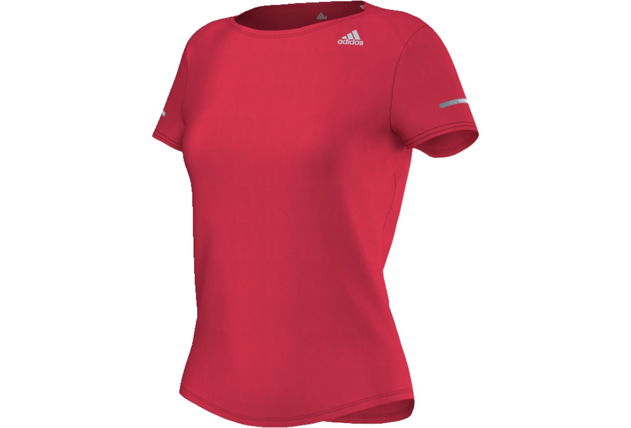 tee shirt adidas femme rouge