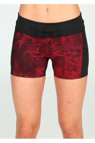 shorts reebok femme rouge