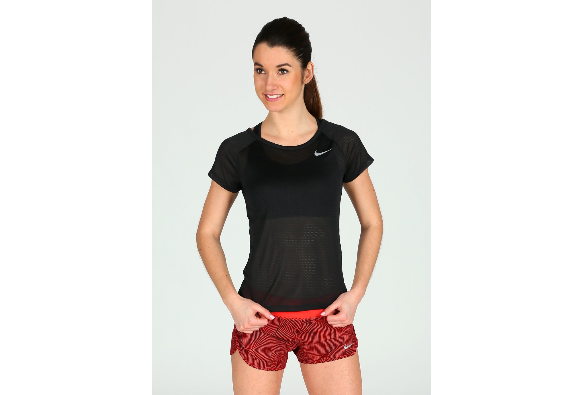 Nike Camiseta Manga Corta Breathe En Promoción Mujer Ropa Camisetas Nike 7788