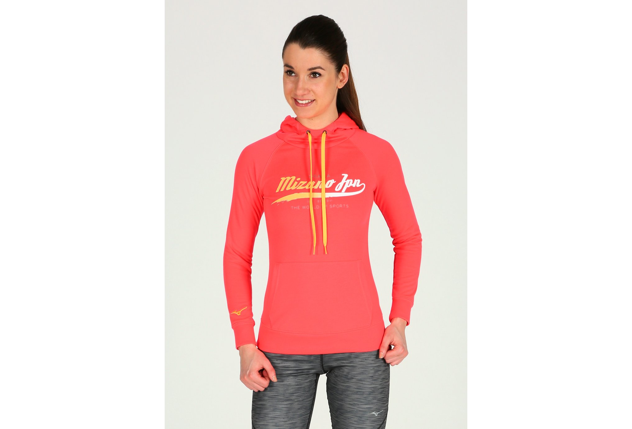 Mizuno Heritage Hoody W Diététique Vêtements femme