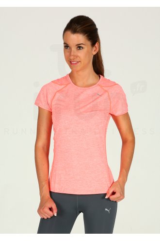 tee shirt puma femme orange