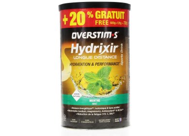 OVERSTIMS Hydrixir Longue Distance 600g + 20% gratuit - Menthe 