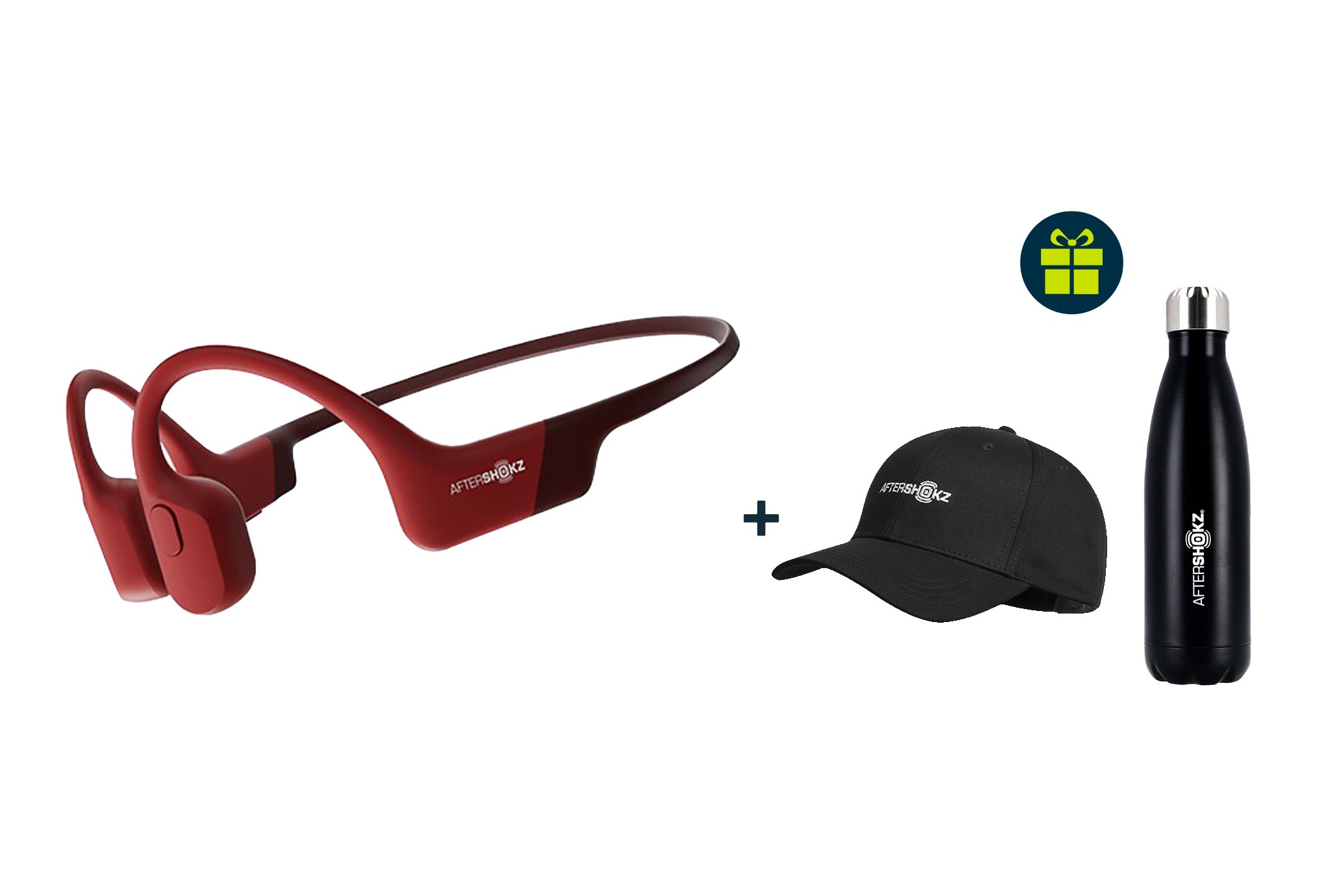 Aftershokz Aeropex + bouteille isotherme 500mL et casquette offerts Casques / lecteurs mp3