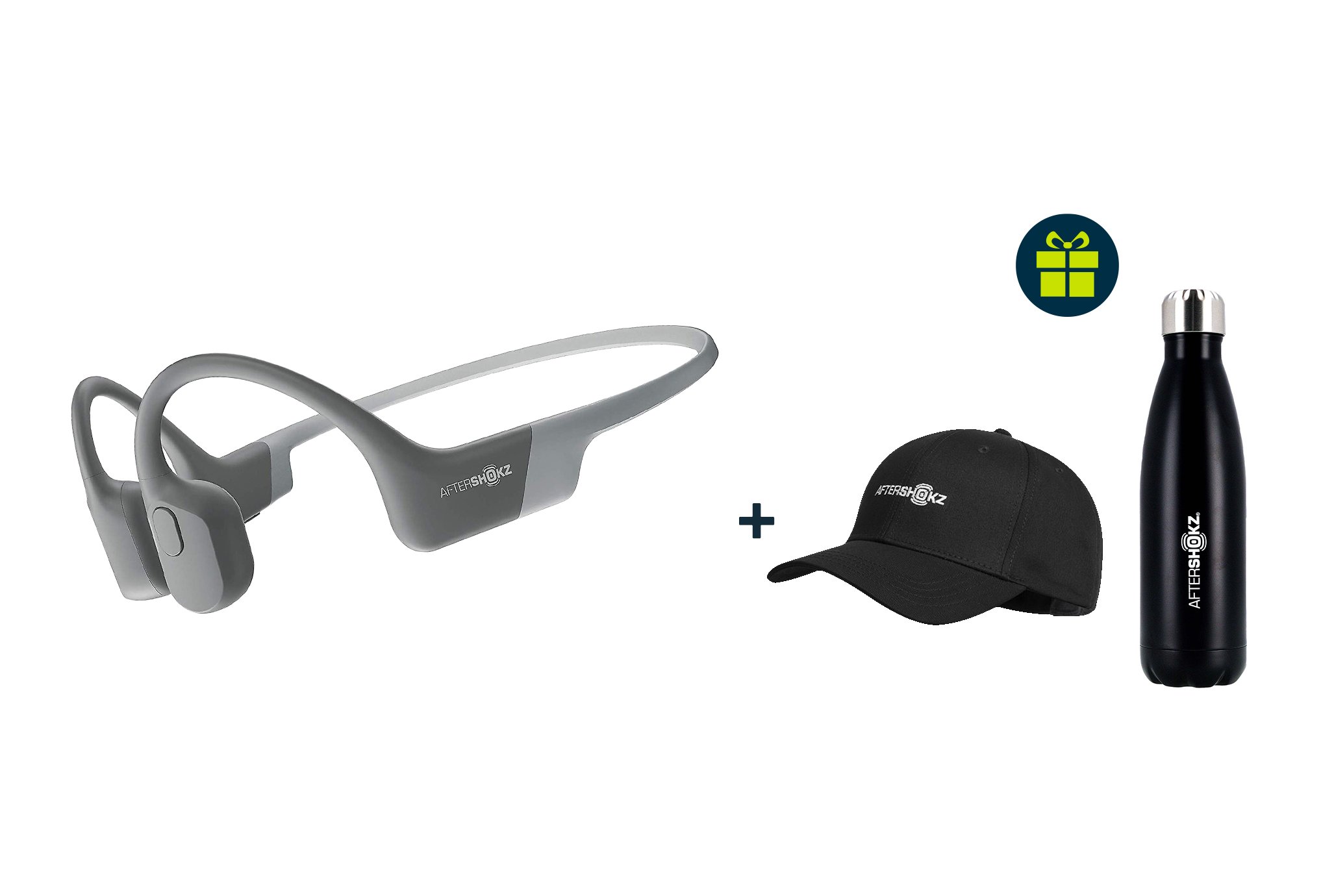 Aftershokz Aeropex + bouteille isotherme 500mL et casquette offerts Casques / lecteurs mp3