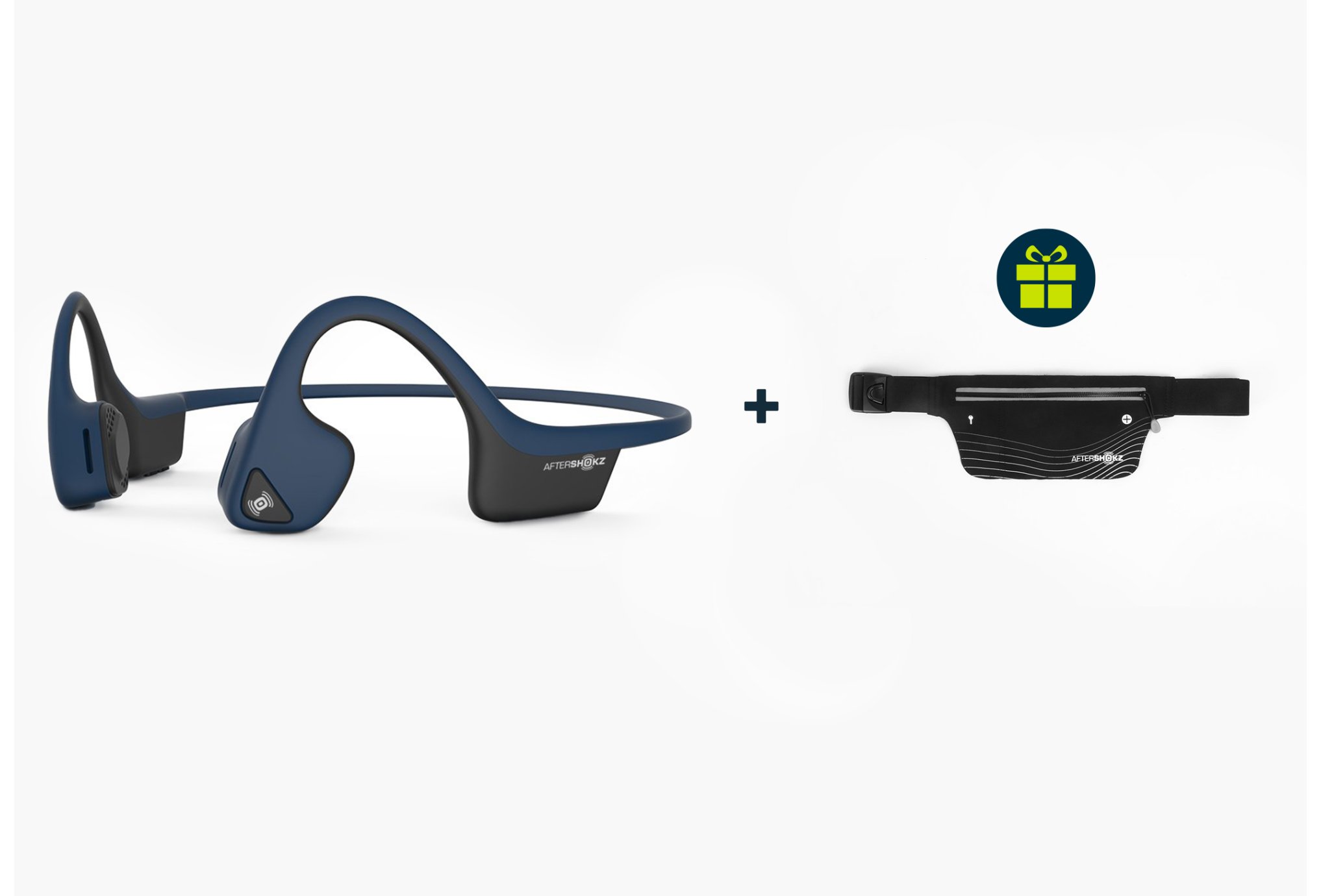 Aftershokz Trekz Air + Sport Belt offerte Casques / lecteurs mp3