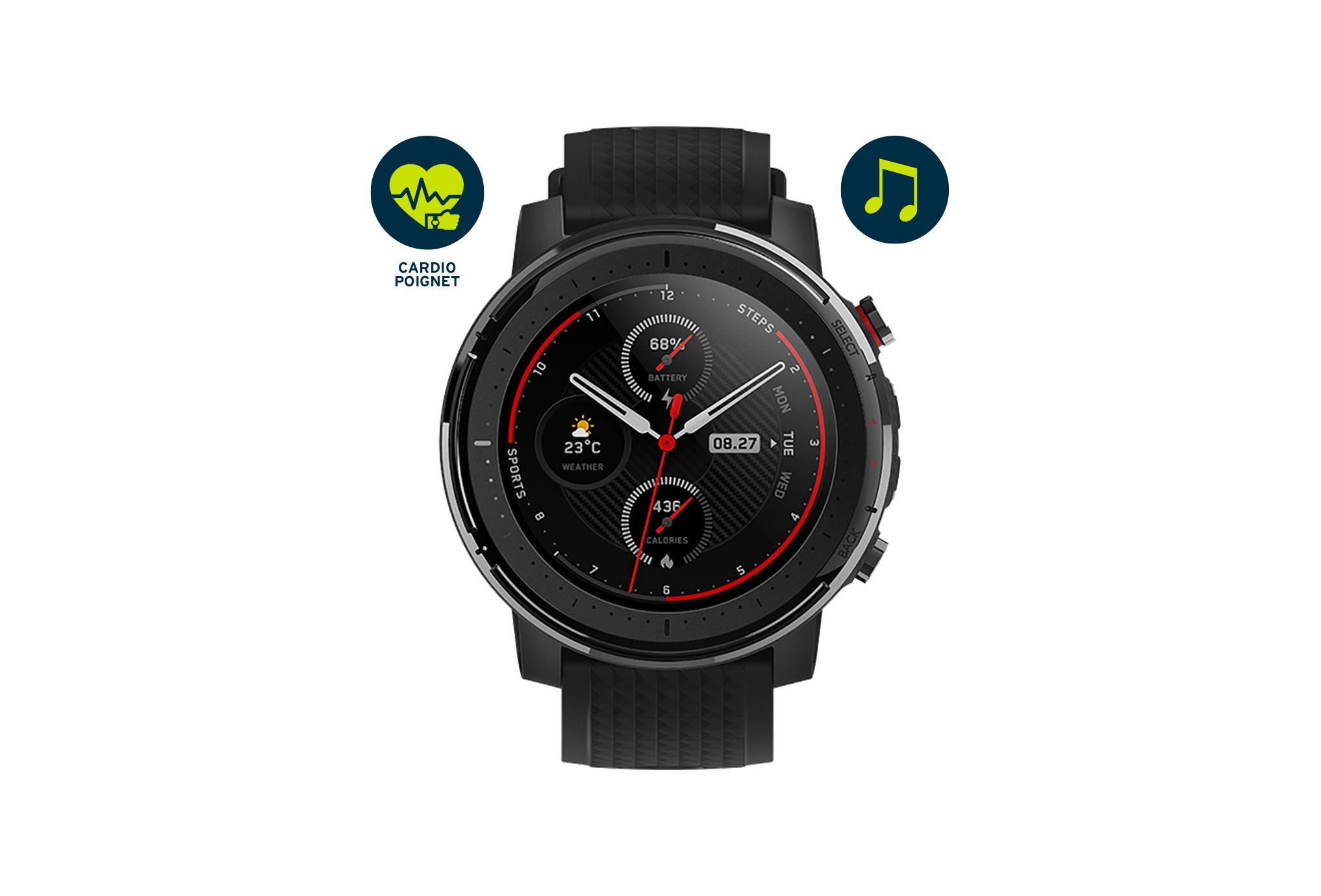 Amazfit Stratos 3 Cardio-Gps